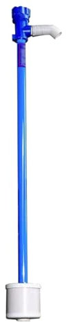 YZWZZXC Fontane da Giardino Esterno, Fontana a Colonna, con Tubo Flessibile in Acciaio Inossidabile, Non Facile da Deformare, Adatta per Patio e Giardino(105cm/41in)