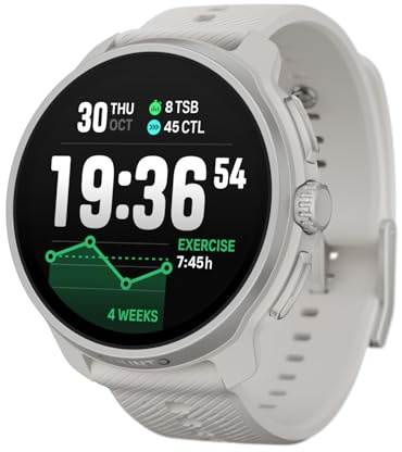 SUUNTO Race 2 GPS Sport Watch, Bright 1.5-inch AMOLED Touchscreen, Sleeker and Lighter Design, 16-Day Battery Life, Offline Maps, Accurate Navigation, 115+ Sport Modes, Advanced Training Tracking