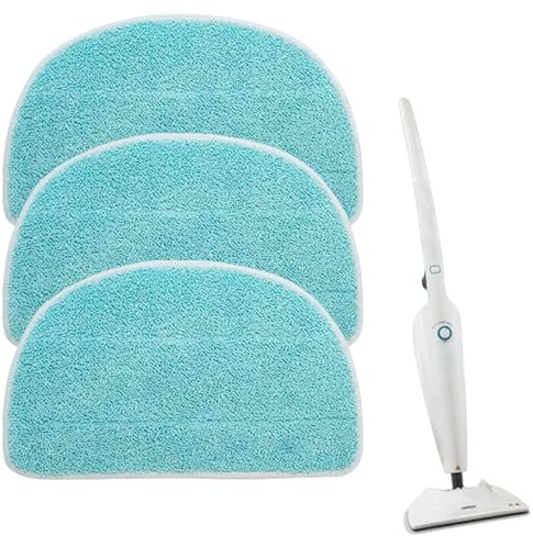 3 Stück Ersatzpad, Für Leifheit CleanTenso Power 2.0 Dampfreiniger | Ersatzpad & Mikrofaser Wischbezug, Für Dampfreiniger, Geeignet Für Hartboden, Fliesen Und Verschiedene Bodenarten Reinigung