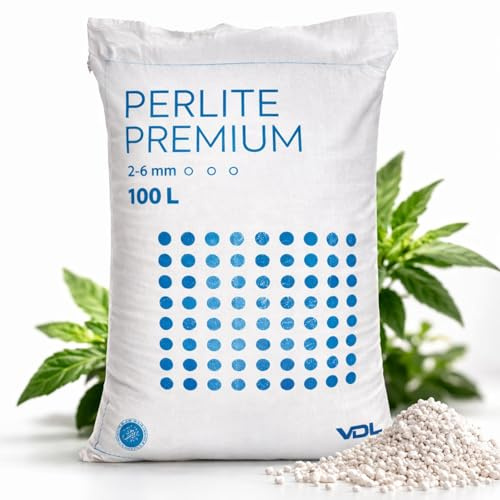 Weedness Perlite 100 Liter - Perlite für Pflanzen Drainage Vulkangestein Anbau Blumenerde Erde Substrat