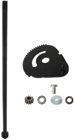 Getdoublerich Arbre d'engrenage de direction, Tige de direction 738-0919B pour Craftsman pour tracteur de pelouse Troy, Pièces de rechange compatibles