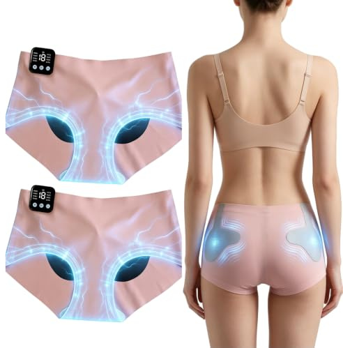 EMS höftmassagebyxor,skapar sexiga persikofärgade rumpor 2pcs-XL