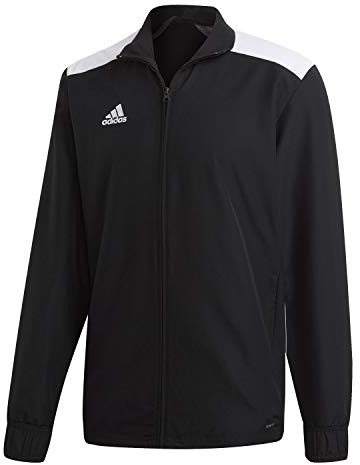 adidas herr Regi18 Pre Jkt sportjacka svart/vit L
