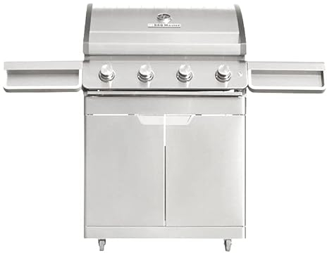 BBQ Master XL Plus - Edelstahl Gasgrill
