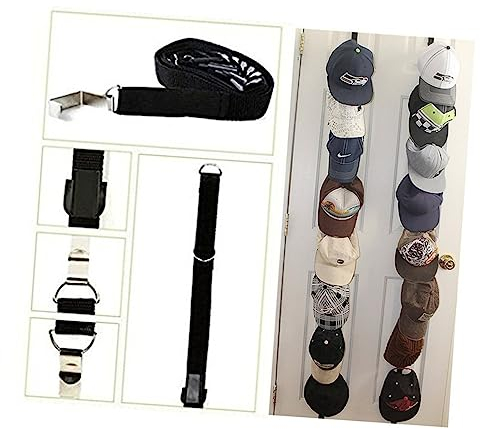 Cabilock 2stücke Baseballhutständer Huthalter Mit Plätzen Gestell Aus Nylon Und Kunststoff Für Baseballkappen Und Sportmützen Organizer Für Schrank Oder Wand