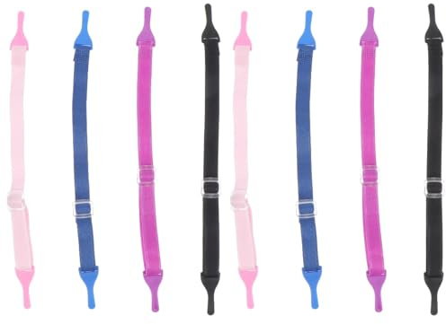 DOITOOL 8 Pcs Glasses Lanyards Eyeglasses Cords Adjustable Spectacle Cord for Kids Toddlers Anti-Lost Glasses Strap for Outdoor Indoor Use