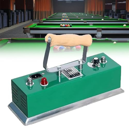 Cashwise 300mm Billardtisch Bügeleisen, einstellbare Temperatur Snooker Tisch Bügeleisen, thermostatische Pool Tisch Tuch Eisen, geeignet für Billard Spiele Zimmer, Spielzimmer Clubs, Home