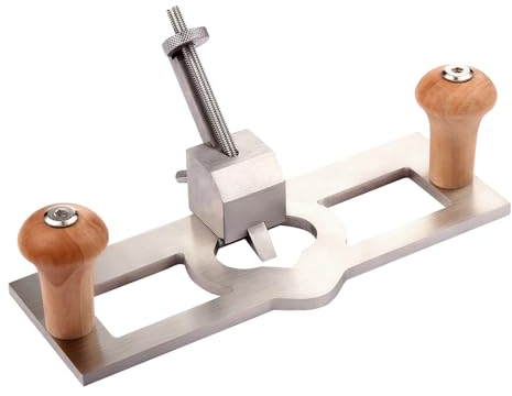 Candeon Router Hobel, Router Flugzeug Handhobe Grundhobel, Handfräshobel Holzhobel Router Plane Holzbearbeitungswerkzeug, Hand Plane Mit Verstellbarer Klinge Für DIY Holzfasen