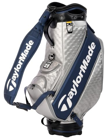 TaylorMade Spieler-Mitarbeiter-Tasche, 2024, Silber/Blue