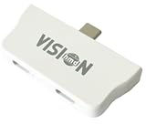 VISIONhmd USB C auf Brille und Ladeadapter, Laden und Spielen, passend für iPhone 16/15, Switch, Steam Deck. Ermöglicht Multi-Screen, verbessertes 3DoF, räumliches 3D, passend für RayNeo, XREAL, Rokid