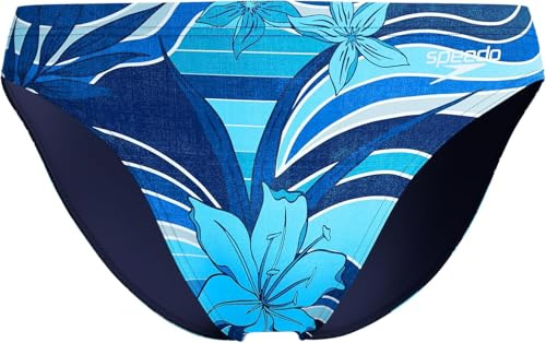Speedo Print Beachstar Brief 2 Costume a Slip per Uomo, Hawaiian Sky, 36