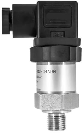 AMEHRU 0,25-400Bar Hydraulischer allgemeiner Einstellbarer Druckschalter Mechanischer Öl-Wasser-Kolben G1/4 Druckkontrollschalter(1-12bar,G3-8 Thread)