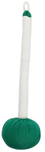 DEARMAMY Martillo De Masaje De Ajenjo Herramienta De Masaje De Hombros Masajeador De Mano Para Espalda y Cuello Uso Casa o Gimnasio Color Verde Profundo
