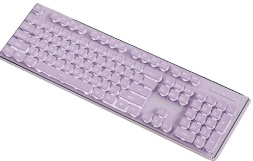 FKRTQIYN Wired Silent Keyboard Compatible with Office And With Film Key Design Ergonomic Compatible With Windows Laptop PC And Desktop