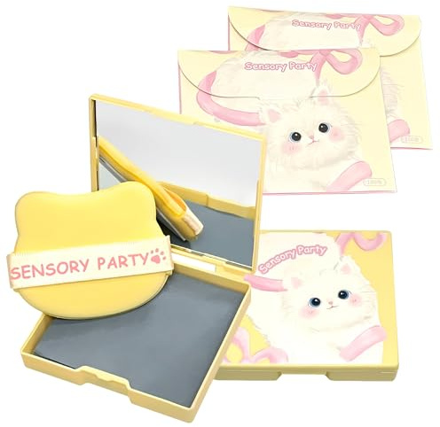 Valicaer 300 Pcs Face Blotting Paper for Oily Skin - Portable Oil BlottingSheets with Mirror & Puff, Face Blotting Paper for Oily Skin Makeup