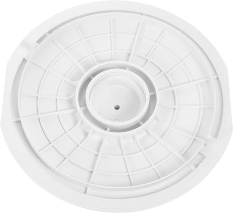HOMSFOU Couvercle de Skimmer Piscine Moyen en Abs Résistant aux Produits Chimiques, Accessoire de Couvercle D'écumoire, Plaque de Protection pour Panier D'écumoire, Remplacement Facile
