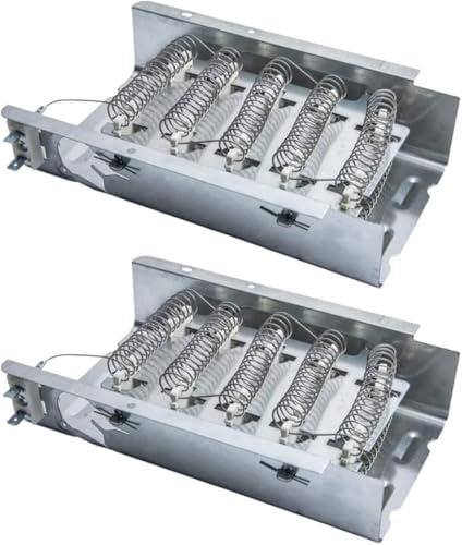 279838 Dryer Heater Heating for Element Coil Assembly MEDC200XW3, 2-PACK open box