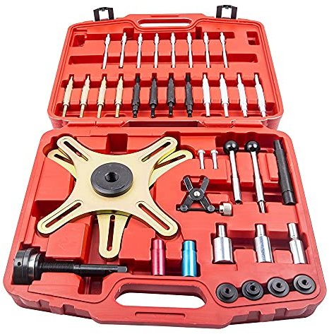maXpeedingrods Motor Einstellwerkzeug Arretierwerkzeug 38-tlg. Kupplungswerkzeug Montage Zentrierwerkzeug Zentriersatz Für V70III Universal Self-Adjusting Clutch Alignment Setting Tool Kit