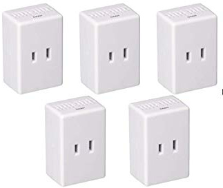 Westek 6004B 200W 3-Level Touch Lamp Plug-in Dimmer, White (5)