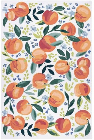 Ulster Weavers Geschirrtuch aus Baumwolle Life is Peachy, Mehrfarbig, 48x74cm