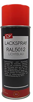 SDV Chemie Lackspray RAL 5012 LICHTBLAU 1x 400ml glänzend Acryllack