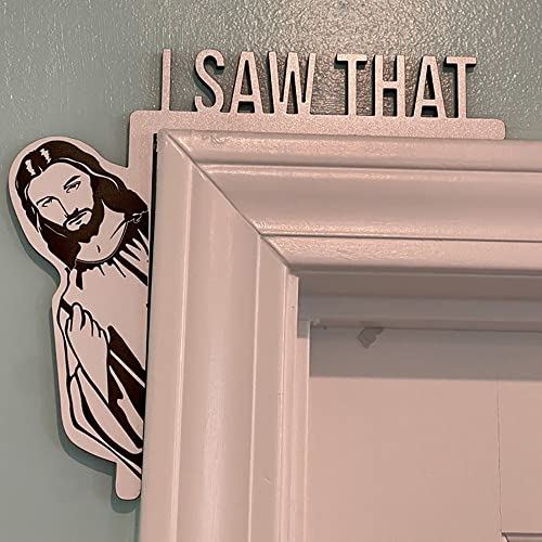 WondFans Stehaufe Lustige Jesus-Wohndekoration (Links)