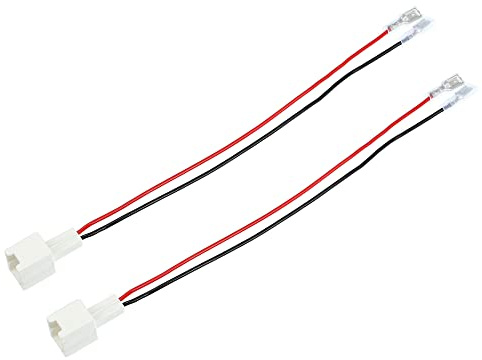 X AUTOHAUX 2 Pcs Car Speaker Connector for Nissan Altima for Infiniti | Wire Harness Adapter Connector Replacement, for Nissan Titan Frontier Versa Xterra Pathfinder, for Infiniti M35 Q40 G25 QX70