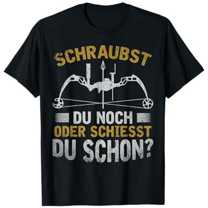 Bogenschießen Compound Bogen Bogensport T-Shirt