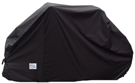 Motorhome/Caravan 2 Bike Cover STANDARD For Rear Vehicle Wall Mounted Style Bike Racks (Black)