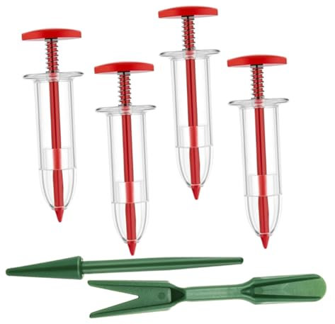 Kisangel Mini Seeder Tools Handheld Plastic Seed Spreader for Gardening Accessories for Use As Sower Planter