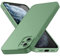 AUKASE für iPhone 11 Hülle, Kompatibel Mit Handyhülle iPhone 11 6,1 Zoll, Silikon weich Anti-Kratzt, Schutzhülle Cover Stoßfest (Grün)