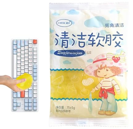 Gel per la pulizia della tastiera, gel per la pulizia 'auto, gel per la pulizia della polvere, gel riutilizzabile per la pulizia delle mani, detergente per auto e slime, per la pulizia,