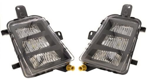 JIABAOCA Maßgeschneidert Nebelscheinwerferlampe für VW Golf 7 A7 MK7 GTD 2013-2017,Nebelscheinwerfer für Fahrlicht,Runde Nebelscheinwerfer für Autos Zubehör