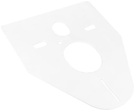 Panneau Insonorisant pour Toilettes à Réservoir Mural, Blanc Eva