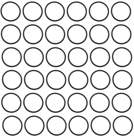 Create idea 100 Stück O-Ringe aus Nitrilkautschuk 21 X 18 X 1,5 Mm Dichtungsring Geeignet für Filter Wasserleitungen Und Pumpen