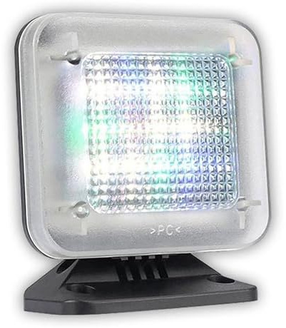 Lampe LED simulateur de télévision pour la sécurité de la maison, 4 modes d'éclairage de nuit pour la protection contre le cambriolage