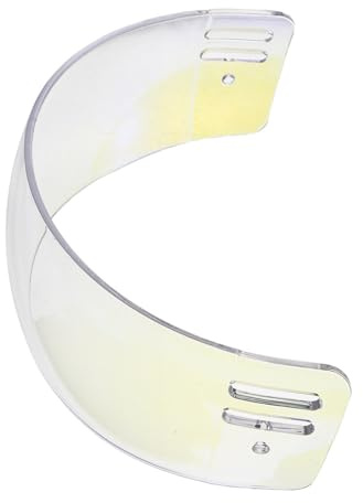 VICASKY Visiera Protettiva Trasparente Antiappannamento e Antigraffio per Casco da Hockey su Ghiaccio, Mezza Faccia, Installazione Rapida e Protezione Occhi per Adulti e Senior