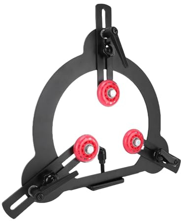 Sxhlseller Tour à Bois, Support Stable, Rouleau en Acier, Serrage Facile, Large Application pour Tours de 10 Pouces, Battes de Baseball, Tables et Chaises