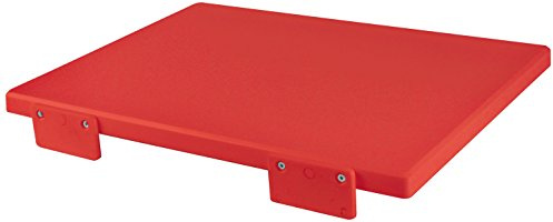 MC Ristorazione Tagliere Rosso da Cucina H.A.C.C.P. in polietilene, 30x40x2, Professionale, 1 pz Made in Italy.