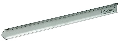 innogard Erdanker für Rasenkante schmal Galvalume Alu Zink 450 mm | Fixierstab