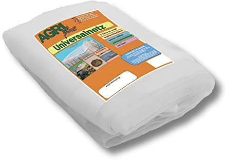 AGRI plus Universalnetz für Sandkasten, Pool & Teich | 4 x 5 m | Verschiedene Maße | Netz engmaschig 0,8 x 0,8 mm I Abdecknetz mit Ösen I Schutznetz UV-beständig & wasserdurchlässig