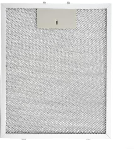 URPIZY Metall-Fettfilter für Dunstabzugshaube, 290 x 240 x 9 mm, Metallgitter, Dunstabzugshaube, Filter aus Metallgeflecht, 2 Stück