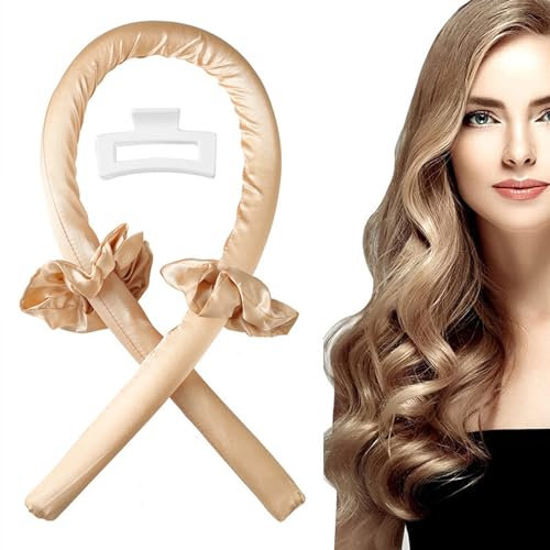 LinvMe Bigoudis Mousse Boucles Sans Chaleur Cheveux Long Gros Rouleau Hair Rollers Heatless Hair Curlers