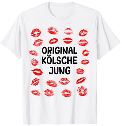 Kölsche Jung - Kölle Alaaf Konfetti Karneval Fashingumzug T-Shirt