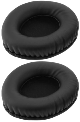 VGOL 1 Paio Di Cuscinetti Auricolari In Memory Foam Neri Di Ricambio Compatibile Con Pioneer HDJ-X5 HDJ-X5BT HDJ-X7 E HDJ-X10 Le Cuffie