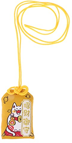 LIFKOME Japanischer Schrein- Kirsch-taschenanhänger Omamori Für Gesundheit Japanischer Stil Taschenband