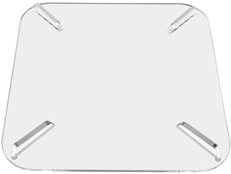 LEIDJGUN Transparente Aufbewahrungsklammern Computer Host Desktop Ständer Rack Medienregal Für Host Box WiFi