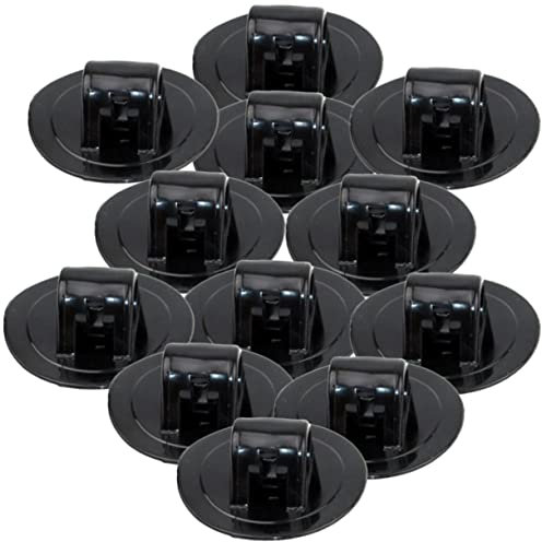 PartyKindom 12stücke Kajak-motorhalterung Mit Stabiler Schnalle Angelkajak-motorständer Einfache Montagehalterung Für Kajak-außenbordmotor