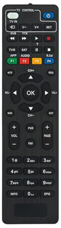 Telecomando universale di ricambio adatto per DIGIQUEST TIVÙSAT Classic Ti9, Q10, Q20, Q30, X2O, RICD1237, RICD1212, RICD1228, RICD1232 XSD2.1 Full HD Ricevitore