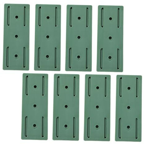 Outanaya 8piezas Soporte Adhesivo Para Enchufes Organizador De Pared Almacenamiento Versátil